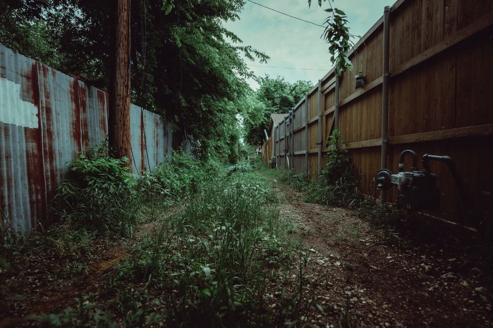 Antes — Terreno limpo